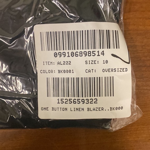 J.Crew Linen Cotton Holland Blazer AL222 - Picture 6 of 6